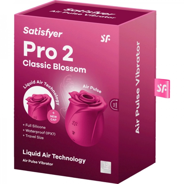 Вакуумний кліторальний стимулятор Satisfyer Pro 2 Classic Blossom Вакуумний кліторальний стимулятор Satisfyer Pro 2 Classic Blossom