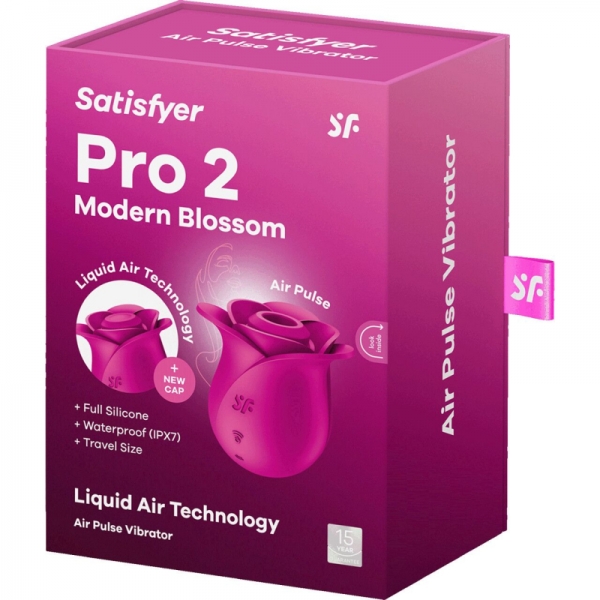 Вакуумний кліторальний стимулятор Satisfyer Pro 2 Modern Blossom Вакуумний кліторальний стимулятор Satisfyer Pro 2 Modern Blossom