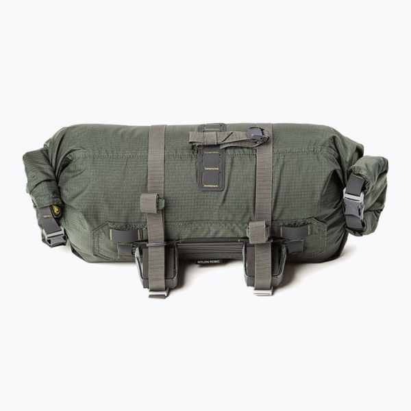 Велосипедна сумка на кермо Acepac Bar Roll MKIII 16 л сіра 2