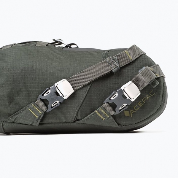 Велосумка під сідло Acepac Drop Post Bag MKIII 7 л сіра 7