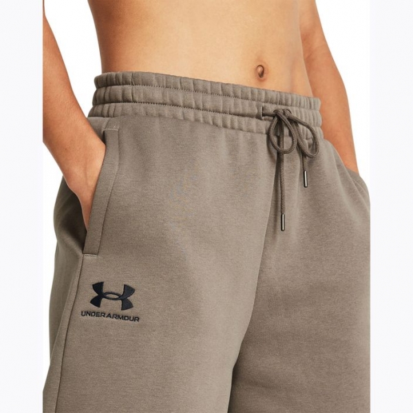Жіночі шорти Under Armour Essl Flc Relax BF taupe dusk/black 4