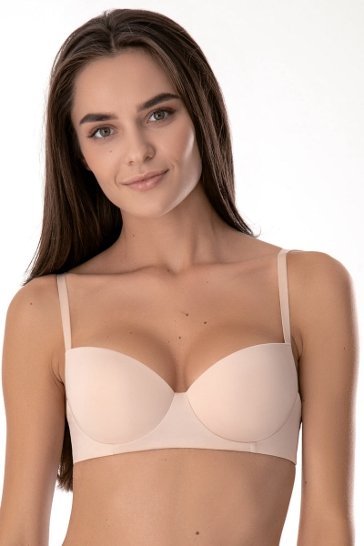 Бюстгальтер зі щільними чашками 1002 Leia beige0