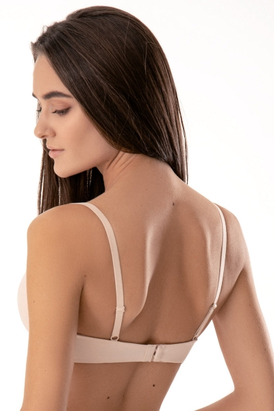 Бюстгальтер зі щільними чашками 1002 Leia beige2