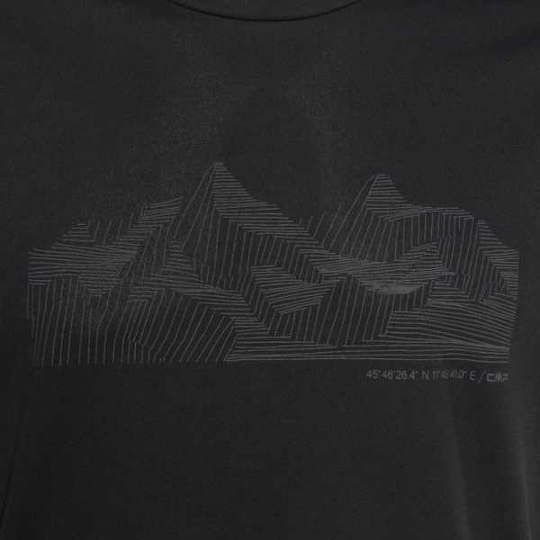 Чоловіча футболка CMP 30T5057 антрацит/графіт 3