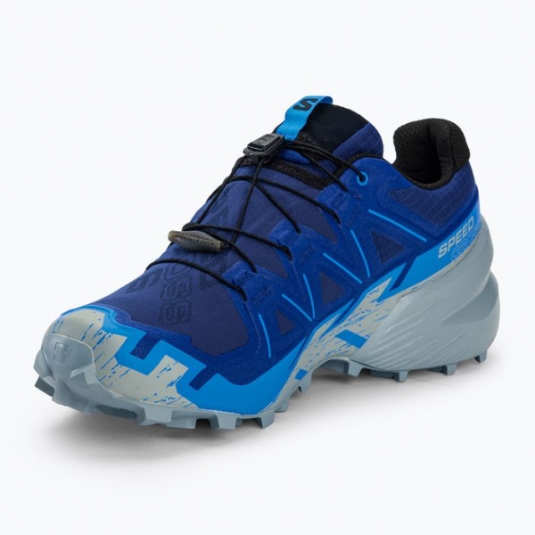 Чоловічі кросівки Salomon Speedcross 6 GTX bluepr/ibizbl/quar 7