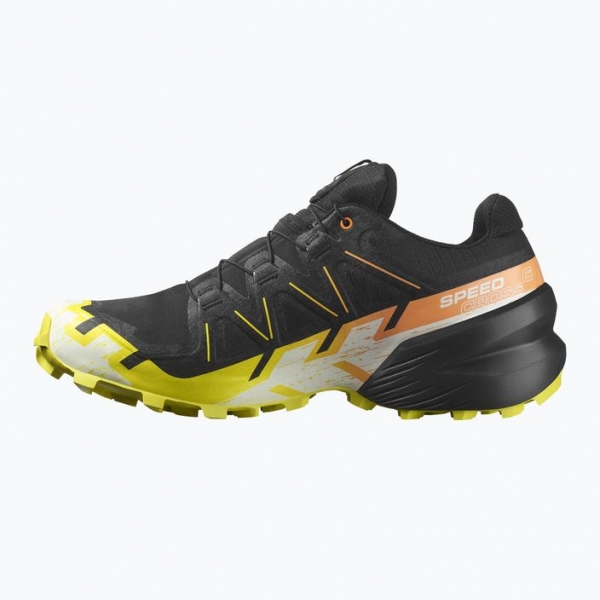 Чоловічі кросівки Salomon Speedcross 6 GTX чорні/сіра весна/райський птах 3