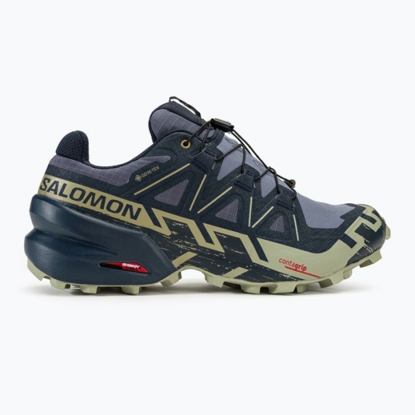 Чоловічі кросівки Salomon Speedcross 6 GTX grisaille/carbon/tea 2