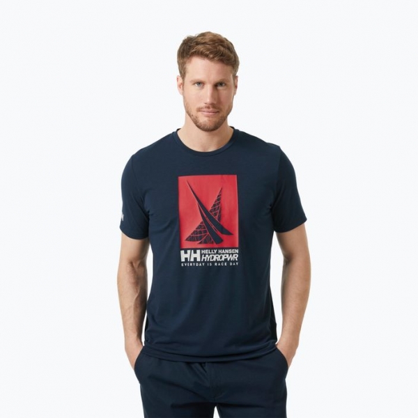Футболка  чоловіча Helly Hansen HP Race Graphic navy