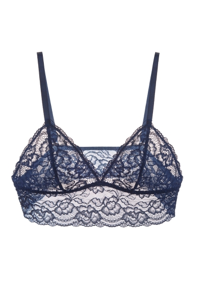 Мереживний бралет без кісточок 04.1013 night shadow4