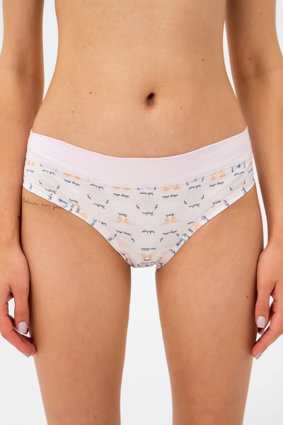 Трусики слип с принтом 6105d orchid