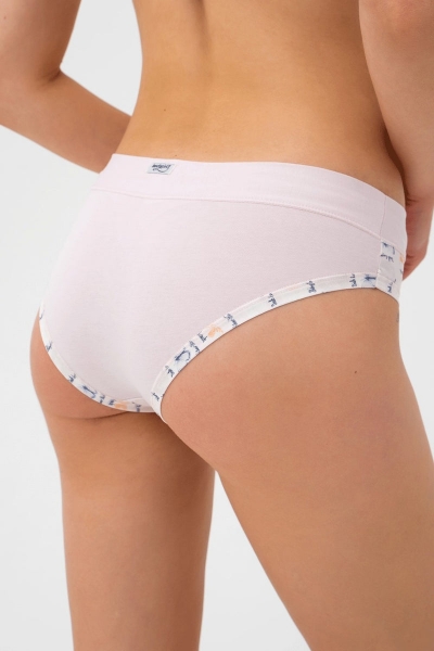 Трусики слип с принтом 6105d orchid