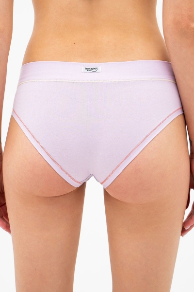 Трусики слип с принтом 6115sd light violet