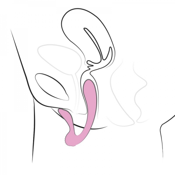 Вібратор Adrien Lastic G-wave вагінально-кліторальний, 2 мотора, універсальний Вібратор Adrien Lastic G-wave вагінально-кліторальний, 2 мотора, універсальний