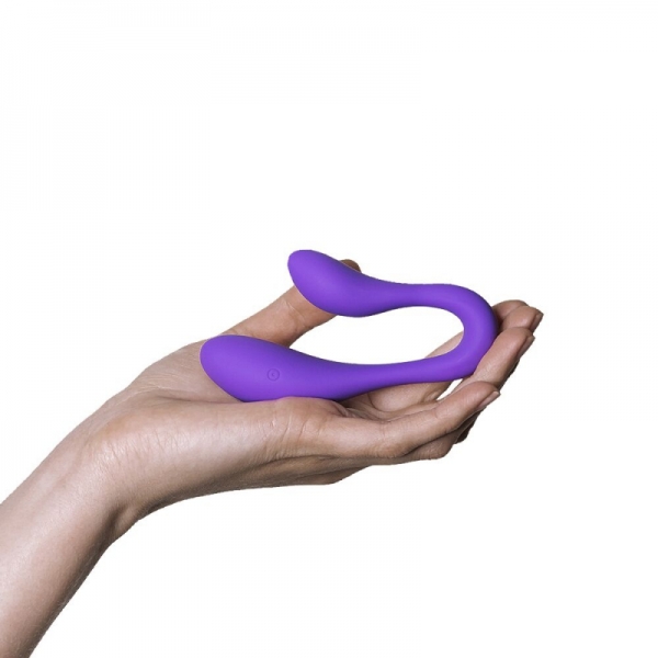 Вібратор для пар Adrien Lastic Couple Secrets II з пультом ДУ, два мотора, універсальний Вібратор для пар Adrien Lastic Couple Secrets II з пультом ДУ, два мотора, універсальний