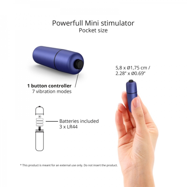 Віброкуля Love To Love WAOUHHH - MIDNIGHT INDIGO Віброкуля Love To Love WAOUHHH - MIDNIGHT INDIGO