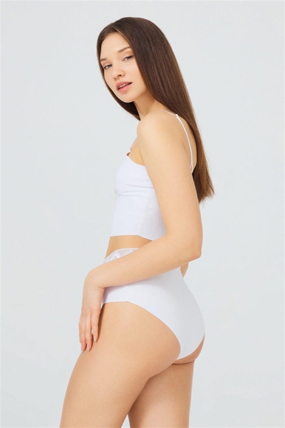 Высокие трусики слип CH4039 white