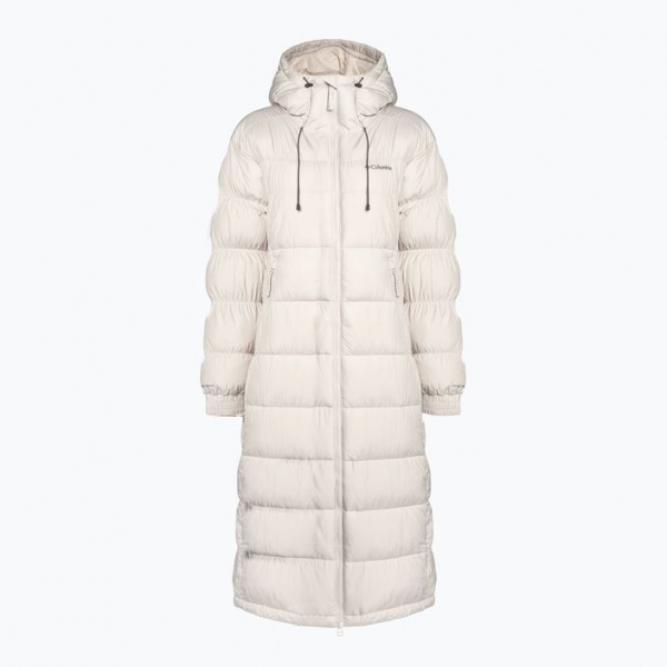 Жіночий пуховик Columbia Pike Lake II Long dark stone 8