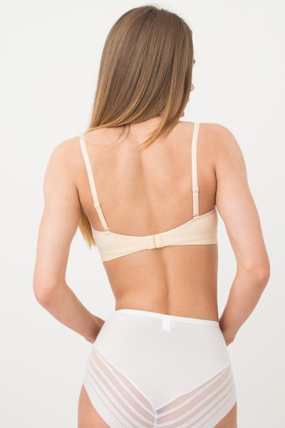 Безшовний бюстгальтер з мікрофібри Amanda UP-00000969 beige2