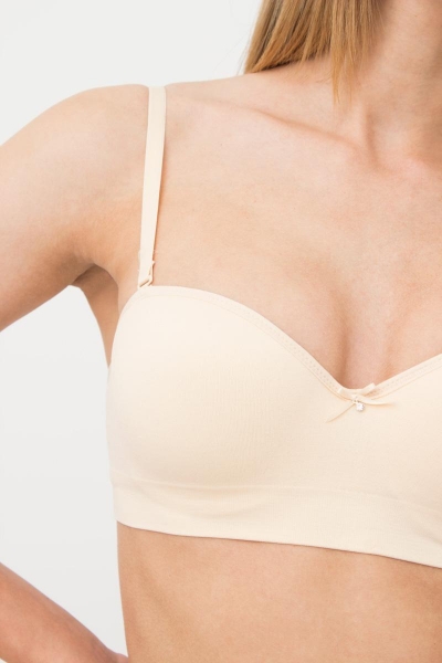 Безшовний бюстгальтер з мікрофібри Amanda UP-00000969 beige4