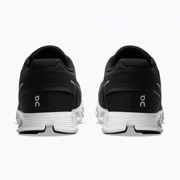 Черевики для бігу чоловічі On Running Cloud 5 black/white 11