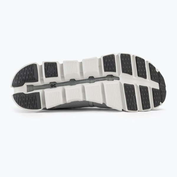 Черевики для бігу чоловічі On Running Cloud 5 грlacier/white 4