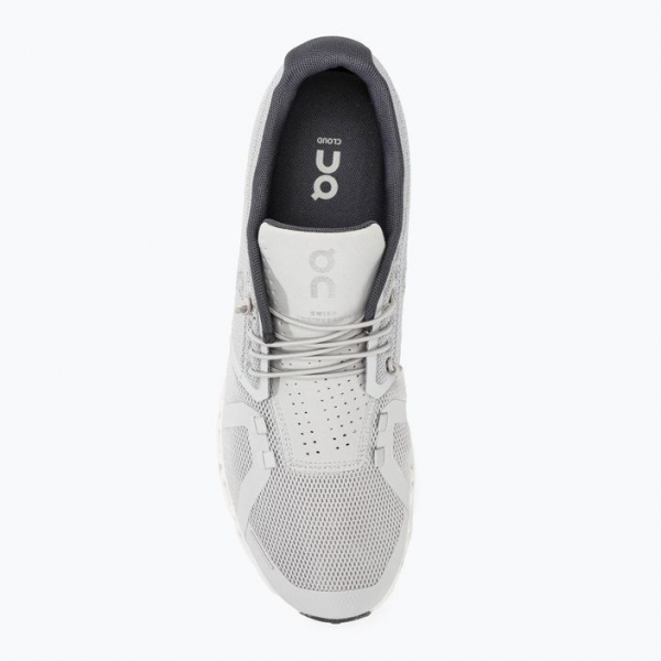 Черевики для бігу чоловічі On Running Cloud 5 грlacier/white 5