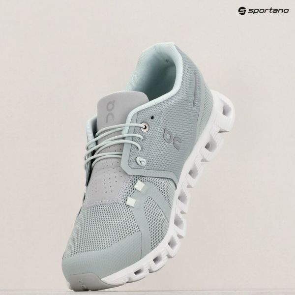 Чоловічі бігові кросівки On Running Cloud 5 льодовик / льодовик 16