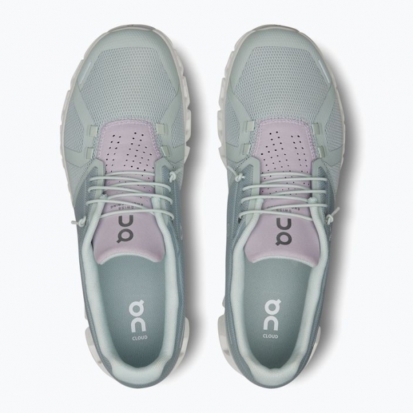 Чоловічі бігові кросівки On Running Cloud 5 льодовик / льодовик 11