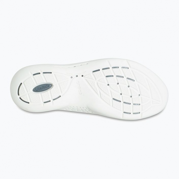 Чоловічі туфлі Crocs LiteRide 360 Pacer світло-сірі / сланцево-сірі 12