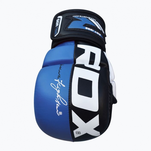 RDX Grappling Glove REX T6 Plus GGR-T6U синій 2