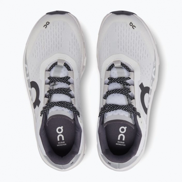 Жіночі бігові кросівки Cloudmonster повністю білі 5