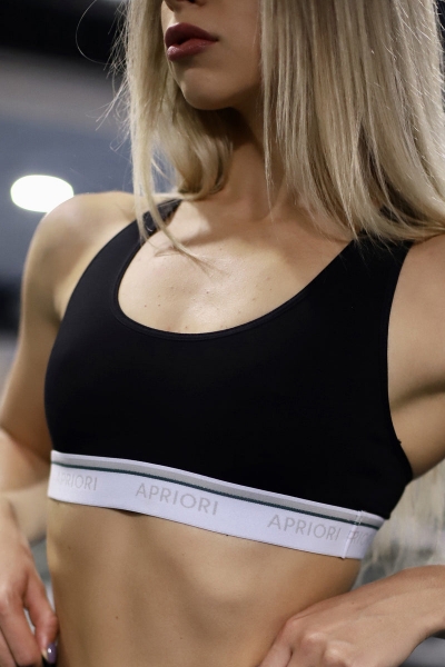 Бавовняний топ AU-0234 Sport black10