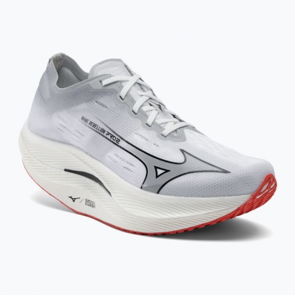 Чоловічі кросівки Mizuno Wave Rebellion Pro 2 білі/портовий туман/кайєнн