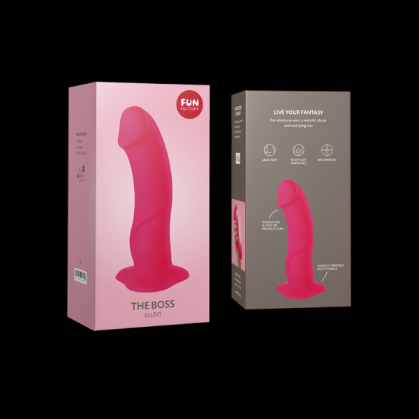 Фалоімітатор Fun Factory The Boss Pink Фалоімітатор Fun Factory The Boss Pink