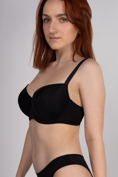 Формований бюстгальтер на кісточках SLZ24001033/033BC black6