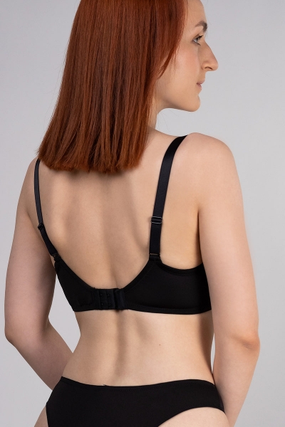 Формований бюстгальтер на кісточках SLZ24001033/033BC black2