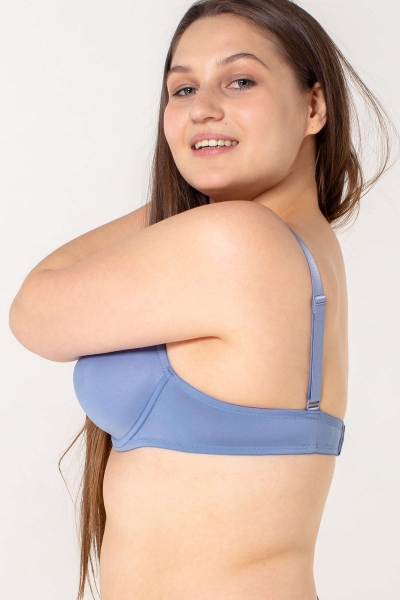 Гладкий бюстгальтер з мікрофібри SLZ24001108/108BC denim4