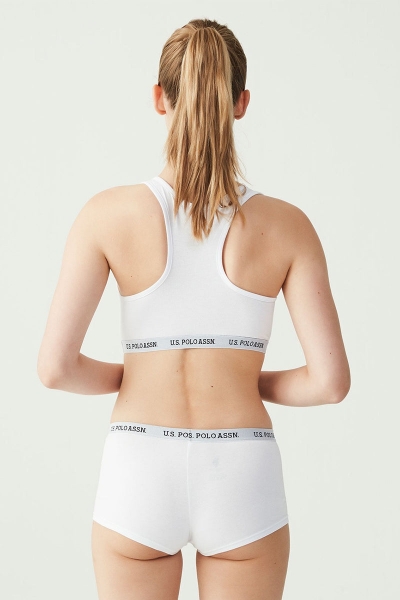 Комплект белья с топом 65003 white