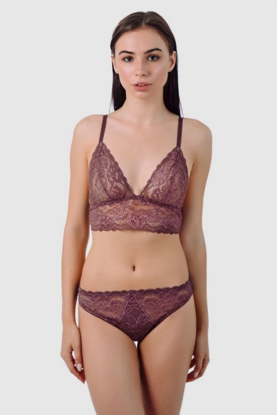 Кружевные трусики бразилиана 04.2109 irish coffe