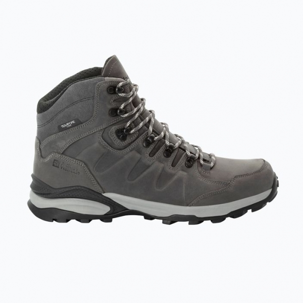 Чоловічі трекінгові черевики Jack Wolfskin Refugio Prime Texapore Mid slate grey 12