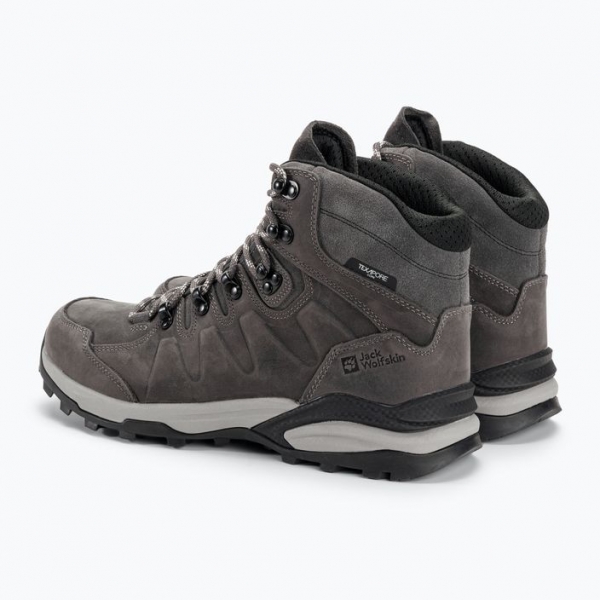 Чоловічі трекінгові черевики Jack Wolfskin Refugio Prime Texapore Mid slate grey 3