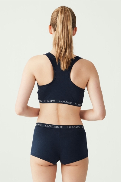 Комплект белья с топом 65003 dark blue