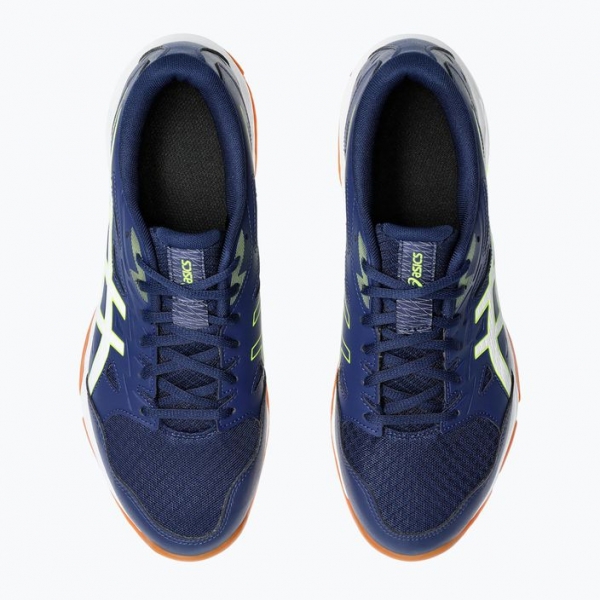 Кросівки чоловічі ASICS Gel-Rocket 11 blue expanse/safety yellow 12