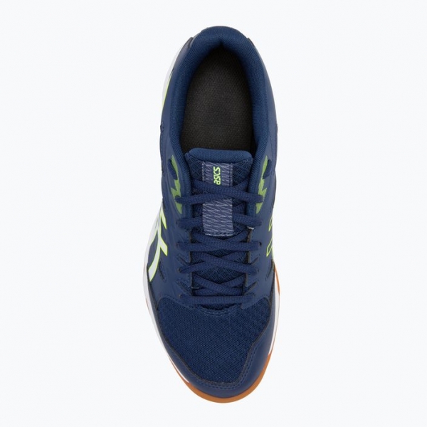 Кросівки чоловічі ASICS Gel-Rocket 11 blue expanse/safety yellow 5