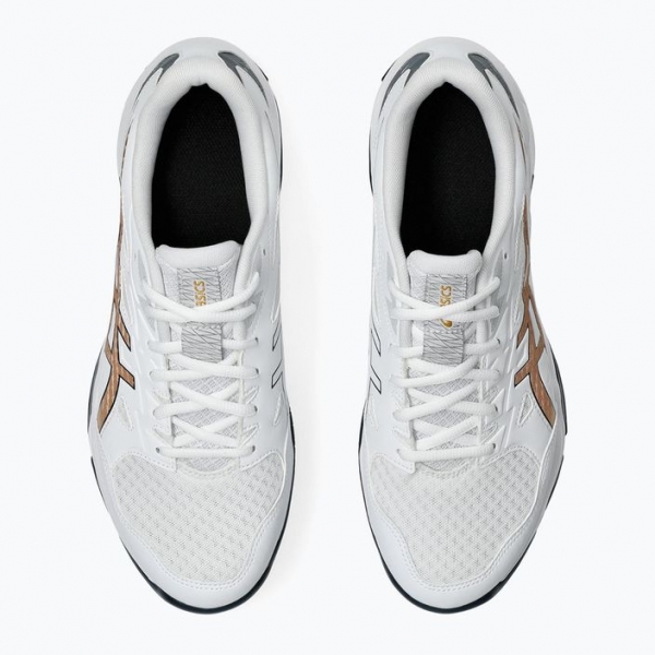 Кросівки чоловічі ASICS Gel-Rocket 11 white/pure gold 12