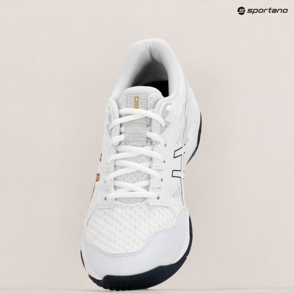 Кросівки чоловічі ASICS Gel-Rocket 11 white/pure gold 16