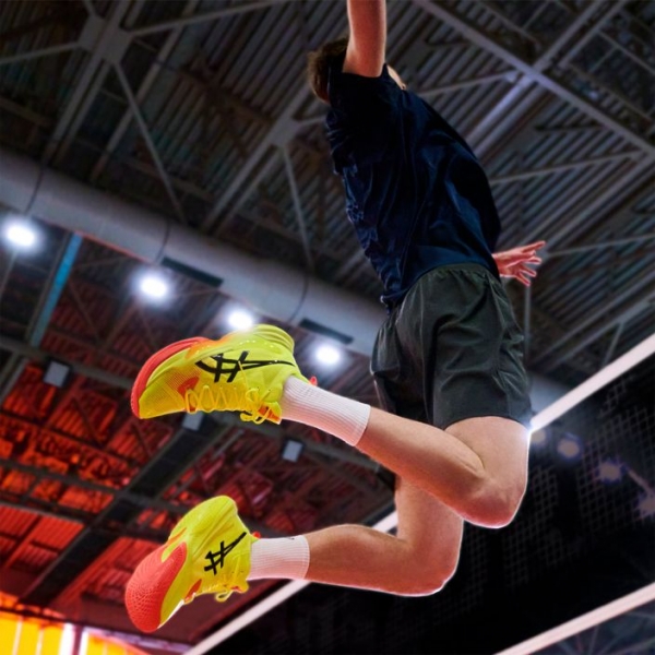 Кросівки чоловічі ASICS Metarise 2 Paris safety yellow/black 2