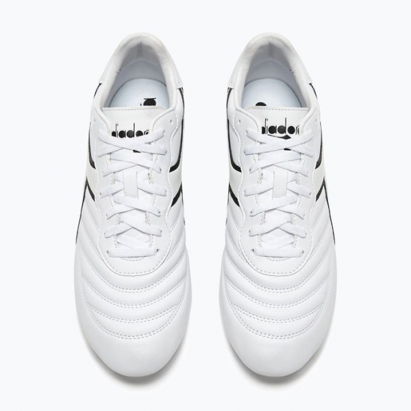 Кросівки футбольні чоловічі Diadora Brasil R MPH white/black 3