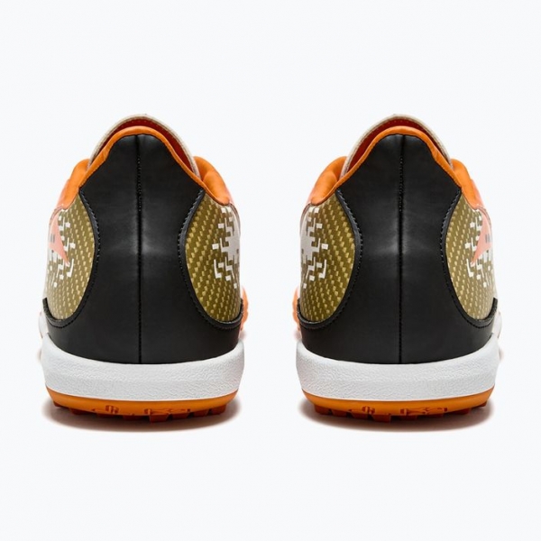 Кросівки футбольні чоловічі Diadora Maximus Elite R TFR white/chili pepper/russet orange 2