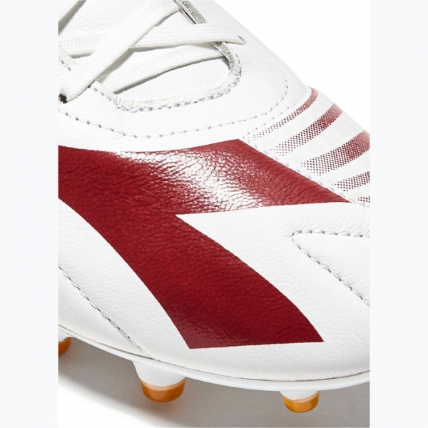 Кросівки футбольні чоловічі Diadora Maximus LT SLP12 white/chili pepper/russet orange 5